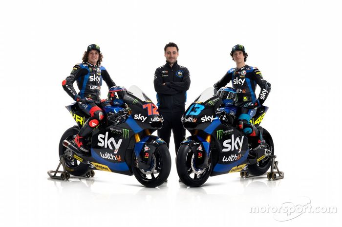 Celestino Vietti Ramus, Pablo Nieto, Marco Bezzecchi, Sky VR46 Team