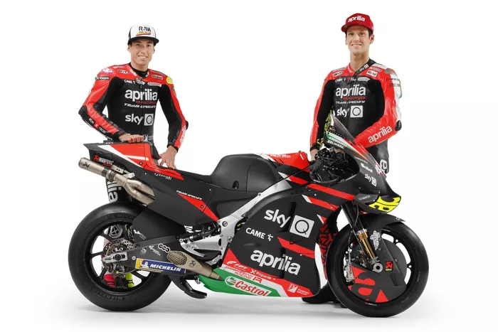 Aleix Espargaró y Lorenzo Savadori, Aprilia Racing Team Gresini  