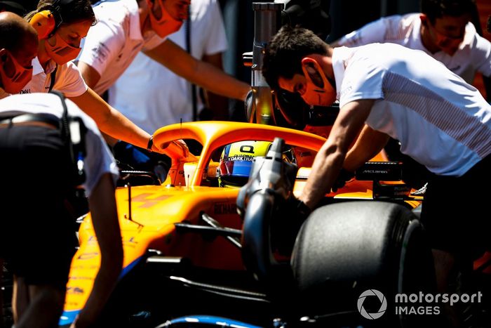 Lando Norris, McLaren MCL35M