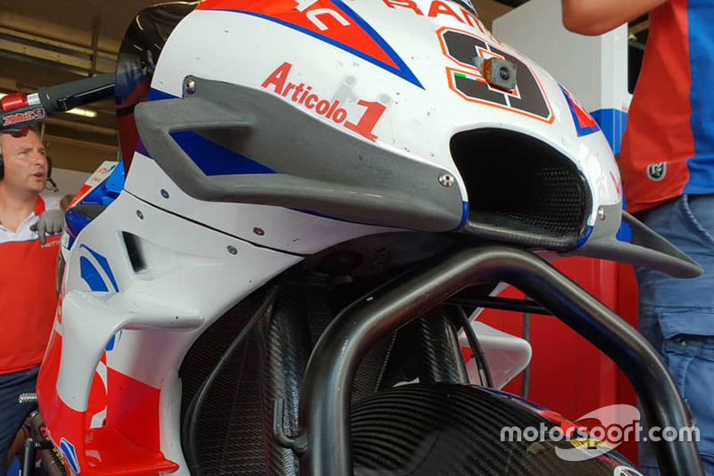 Fairing baru Danilo Petrucci, Pramac Racing