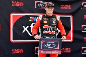 Christopher Bell, Joe Gibbs Racing, Toyota Supra Ruud, pole award