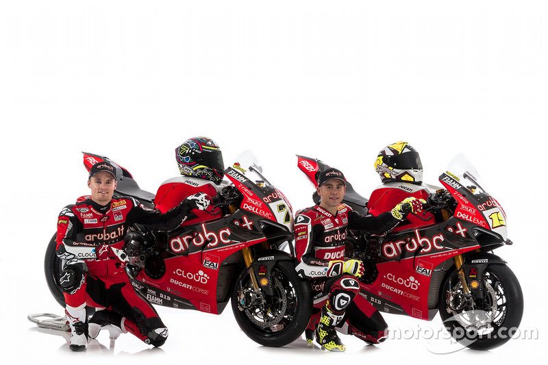 Chaz Davies, Aruba.it Racing-Ducati SBK Team, Alvaro Bautista, Aruba.it Racing-Ducati SBK Team