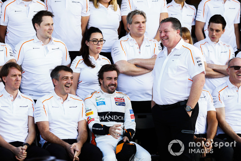 Фернандо Алонсо, McLaren, генеральний директор McLaren Зак Браун