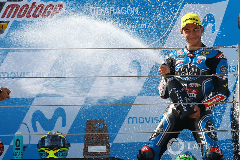 Podium: third place Enea Bastianini, Estrella Galicia 0,0