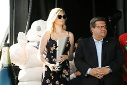 Denis Coderre, Mayor of Montreal, Kate Upton