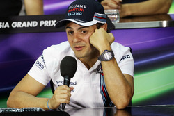 Felipe Massa, Williams in the FIA Press Conference