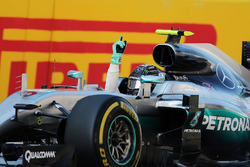 Победитель - Нико Росберг, Mercedes AMG F1 Team в закрытом парке