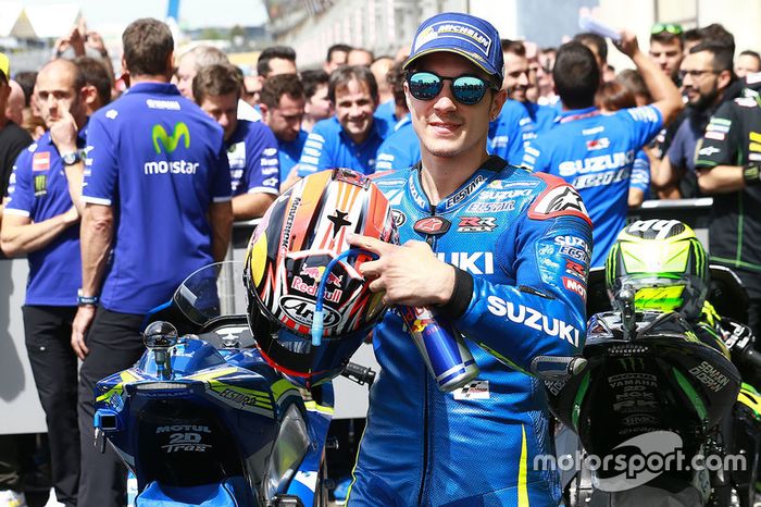 Mas quem mais comemorou foi Maverick Viñales