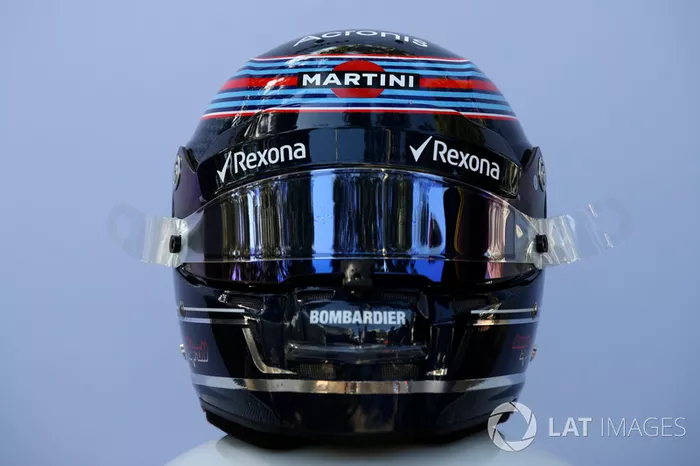 Casco de Lance Stroll, Williams