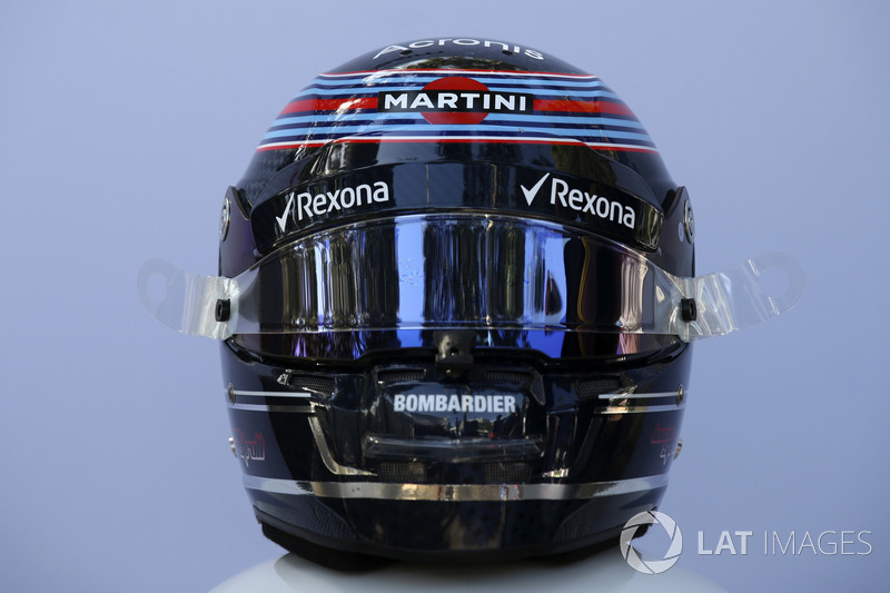 Lance Stroll, Williams helmet