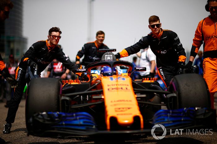 Fernando Alonso, McLaren MCL33 Renault