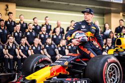 Max Verstappen, Red Bull Racing en la foto del equipo Red Bull Racing