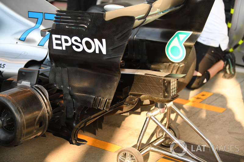 Mercedes-AMG F1 W09 arka bölüm