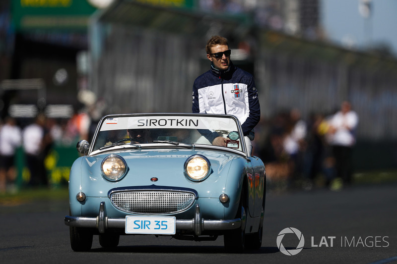Sergey Sirotkin, Williams Racing