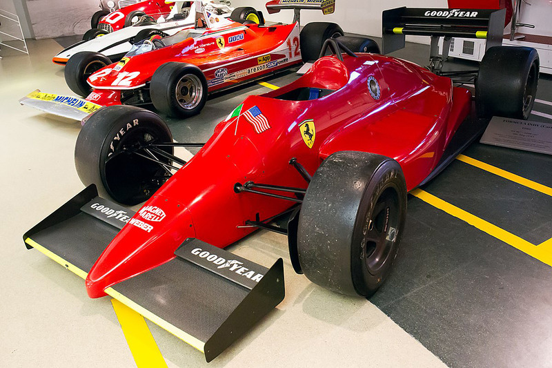 Ferrari 637 at the Ferrari museum