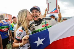 Le vainqueur en quad Ignacio Casale