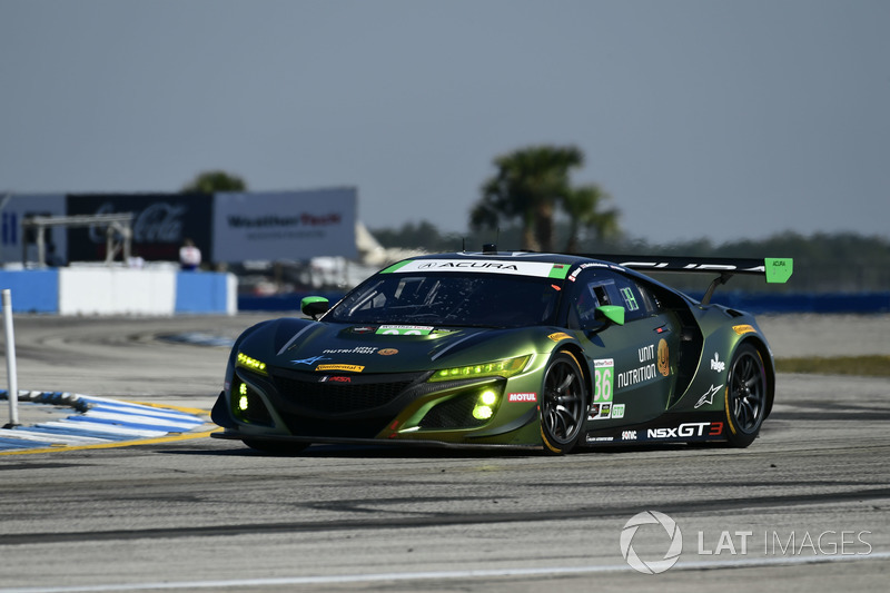 #36 CJ Wilson Racing Acura NSX GT3, GTD: Marc Miller, Till Bechtolsheimer, Kuno Wittmer