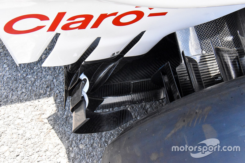 Sauber C37 detalle