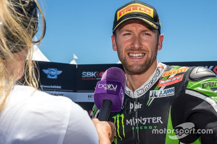 Ganador de la Superpole Tom Sykes, Kawasaki Racing Team