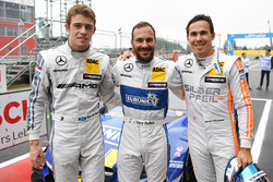 Polesitter Gary Paffett, Mercedes-AMG Team ART, Mercedes-AMG C63 DTM; 2. Robert Wickens, Mercedes-AMG Team HWA, Mercedes-AMG C63 DTM; 3. Paul Di Resta, Mercedes-AMG Team HWA, Mercedes-AMG C63 DTM