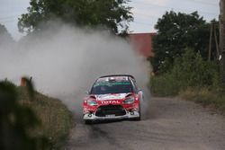 Stéphane Lefebvre, Gabin Moreau, Citroën DS3 WRC, Abu Dhabi Total World Rally Team