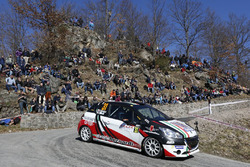 Giorgio Bernardi e Enrico Ghietti, Peugeot 208 R2B, Gliese Engineering Motorsport