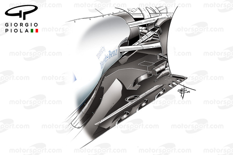 Williams FW38 new floor, Hungarian GP