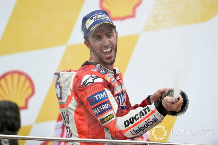 Podio: ganador, Andrea Dovizioso, Ducati Team