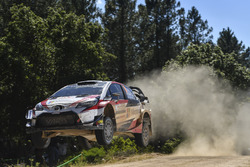 Отт Тянак и Мартин Ярвеоя, Toyota Yaris WRC, Toyota Gazoo Racing WRC