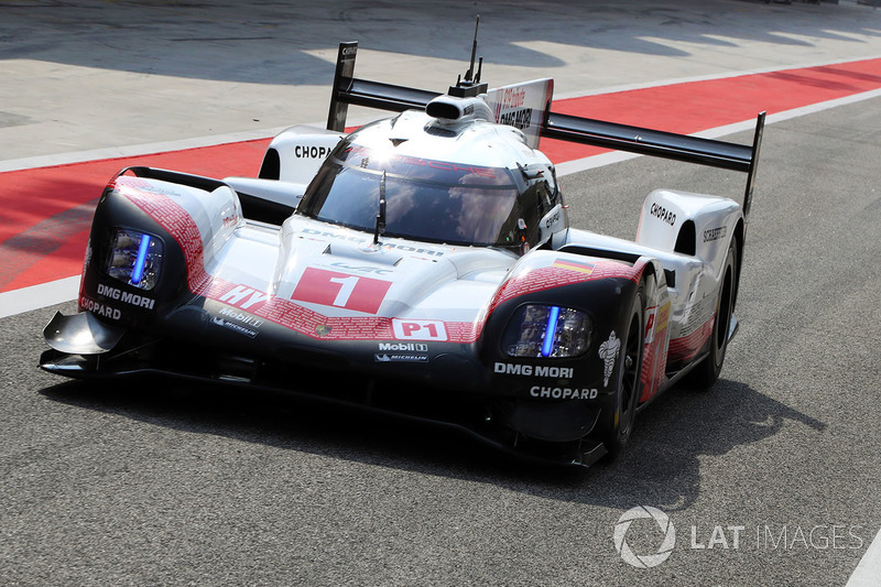 #1 Porsche Team Porsche 919 Hybrid: Pietro Fittipaldi, Timo Bernhard