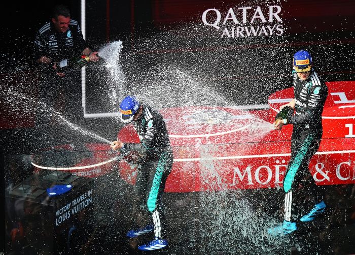 George Russell, Mercedes, Andrea Kimi Antonelli, Mercedes