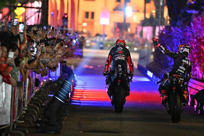 Marco Bezzecchi, Aprilia Racing, Jorge Martin, Aprilia Racing