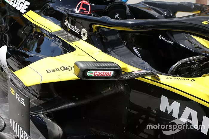 Renault R.S.19: Rückspiegel