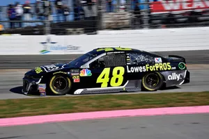 Jimmie Johnson, Hendrick Motorsports, Chevrolet Camaro Lowe's for Pros