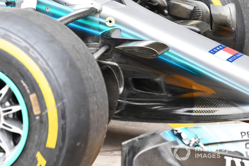 Mercedes-AMG F1 W09 EQ Power+ nose detail
