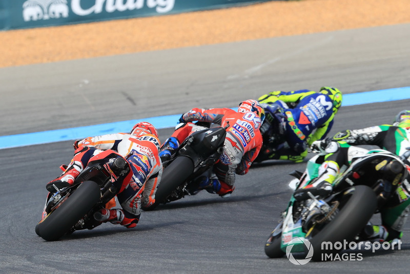 Валентино Россі, Yamaha Factory Racing, Андреа Довіціозо, Ducati Team, Марк Маркес, Repsol Honda Team, Кел Кратчлоу, Team LCR Honda