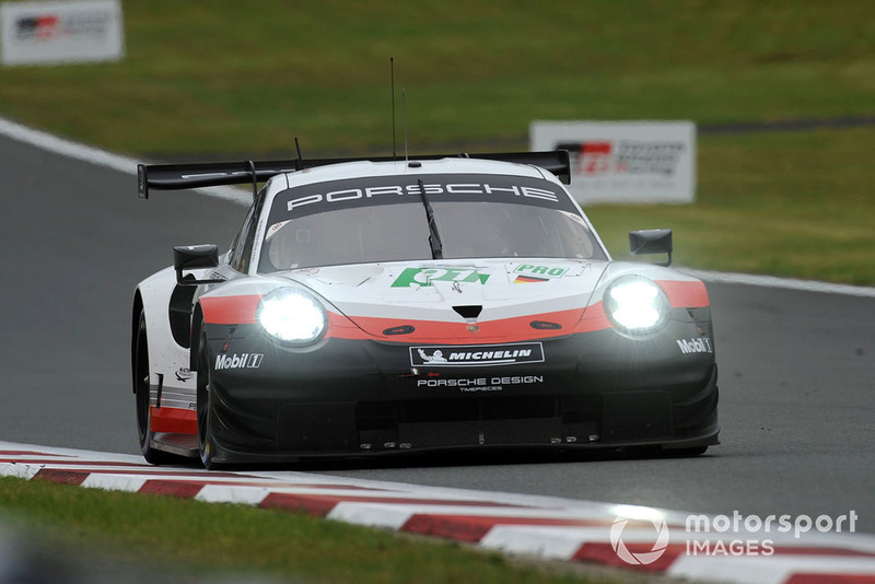 #91 Porsche GT Team Porsche 911 RSR: Richard Lietz, Gianmaria Bruni, Frederic Makowiecki 