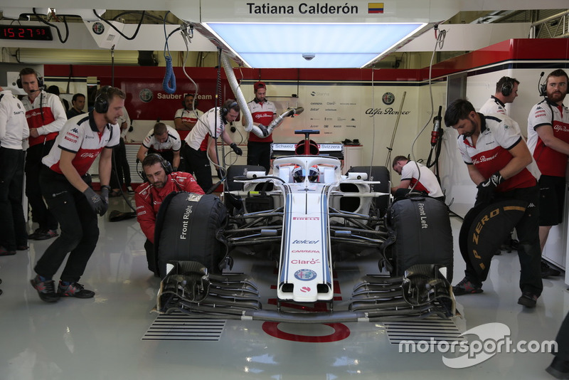 Татьяна Кальдерон, Alfa Romeo Sauber C37