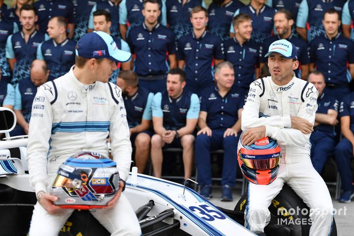 Sergey Sirotkin, Williams Racing y Robert Kubica, Williams 