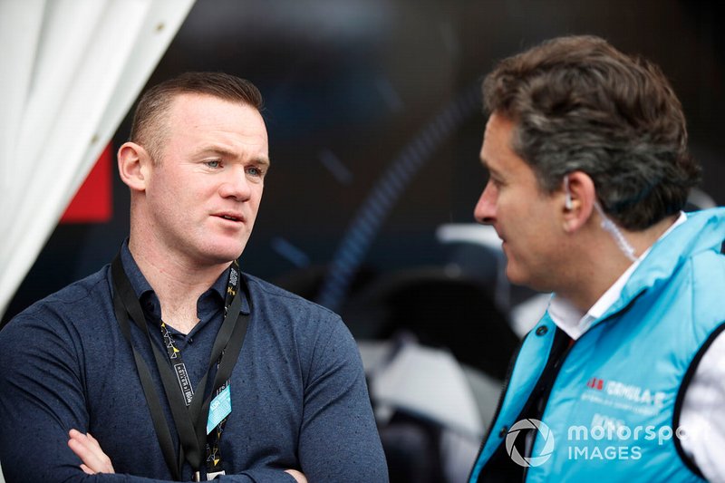 Wayne Rooney, Alejandro Agag, CEO, Formula E