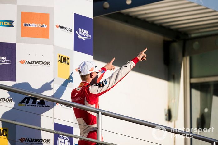 Podio: Campeón 2018, Mick Schumacher, PREMA Theodore Racing Dallara F317 - Mercedes-Benz