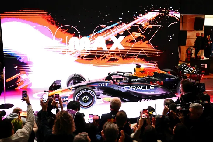Race winner Max Verstappen, Red Bull Racing RB20

