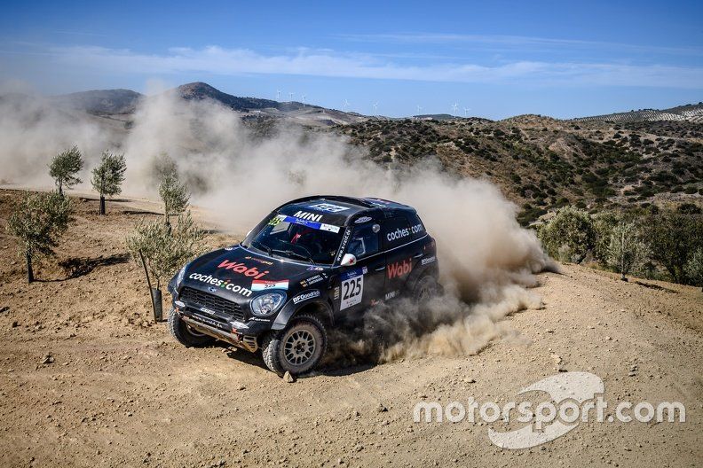 Cristina Gutiérrez, Ignacio Santamaría, MINI X-Raid All 4 Racing