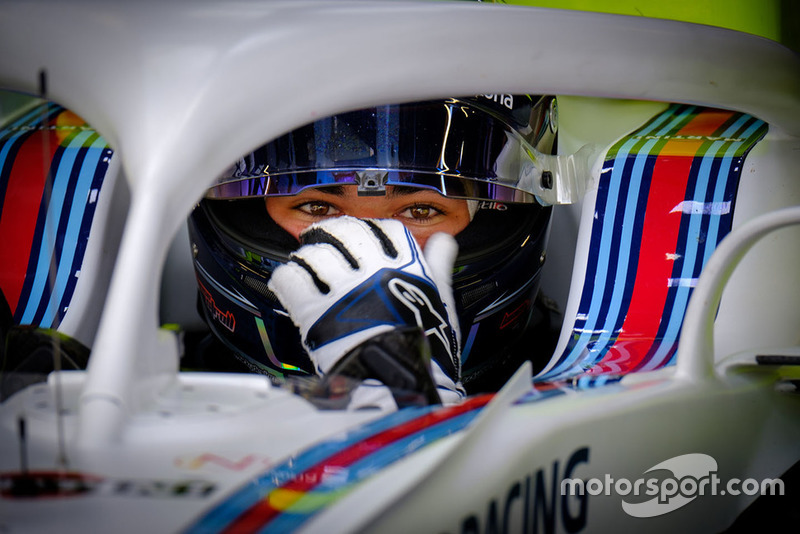 16: Lance Stroll, Williams FW41, 1'45.134