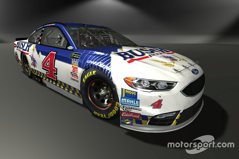 Kevin Harvick, Stewart-Haas Racing, Ford Fusion - NASCAR Heat 3 skin