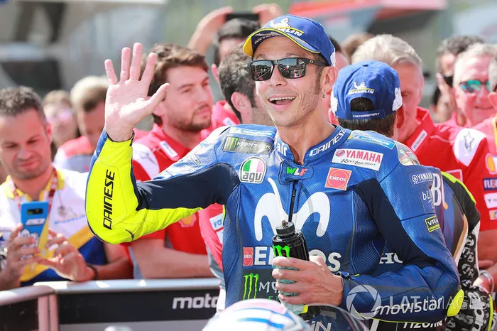Segundo clasificado Valentino Rossi, Yamaha Factory Racing