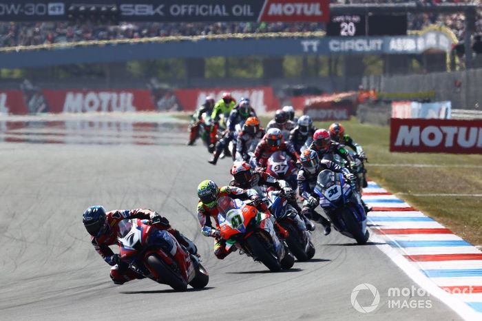 Iker Lecuona, Team HRC, Axel Bassani, Motocorsa Racing, Loris Baz, Bonovo Action BMW