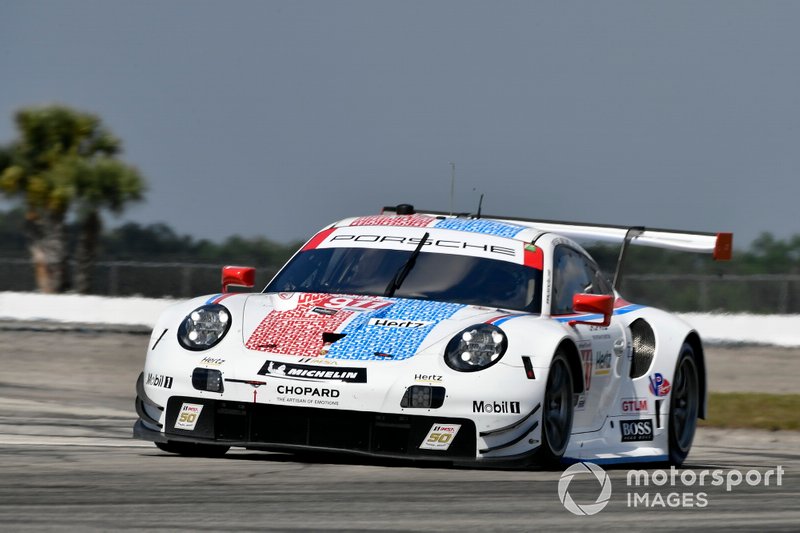 #911 Porsche GT Team Porsche 911 RSR, GTLM: Patrick Pilet, Nick Tandy, Frederic Makowiecki