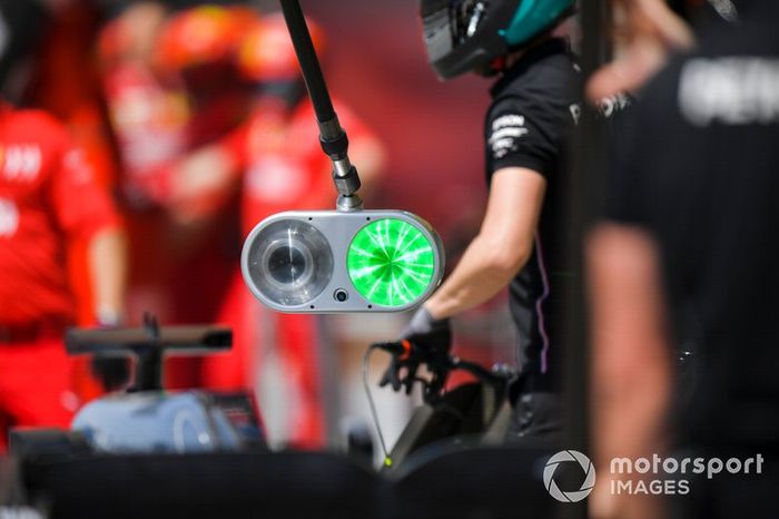 Luz verde en el semáforo