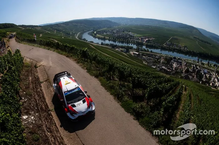 Takamoto Katsuta, Daniel Barritt, Toyota Yaris WRC, Alemania 2019: 10º
